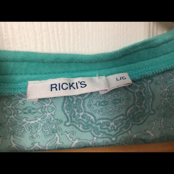 Ricki’s Aqua Sleeveless Top - Picture 6 of 8